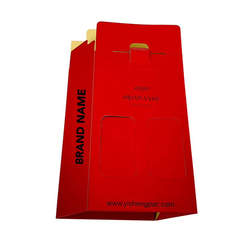 صندوق تغليف نبيذ أحمر مع للشحن