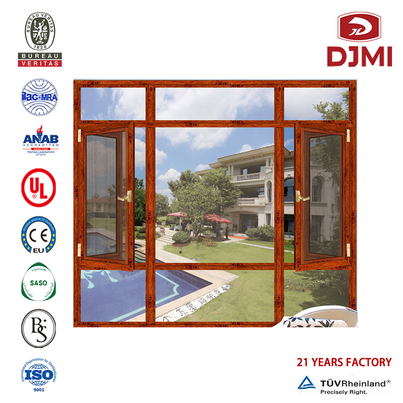 تصميم جديد على الطراز الفرنسي للمكفوفين داخل زجاج مزدوج نافذة عازلة للمياه والصوت في الصين الشركة المصنعة العلامة التجارية الجدي...