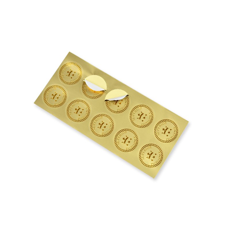 الذهب احباط ملصقا