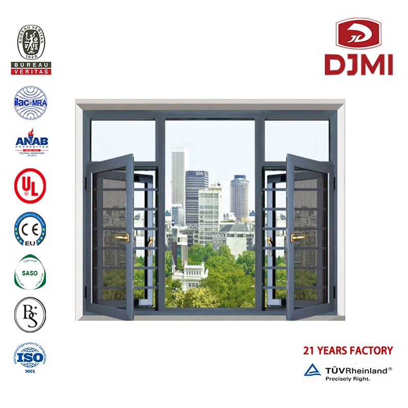 متعددة الوظائف الفرنسية خشب الصندل نافذة الألومنيوم في الولايات المتحدة الأمريكية في السوق المهنية تدفق الهواء الألومنيوم الإطا...