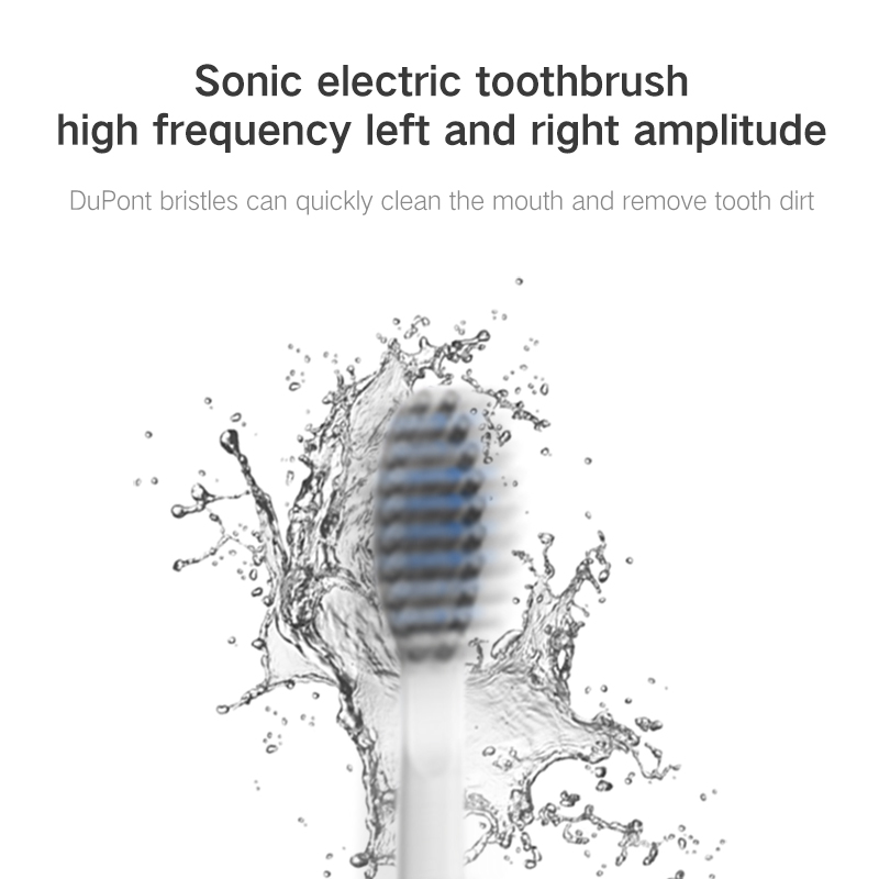 حار الكبار الفم نانو سونيك قوية قابلة للشحن الذكية فرشاة الأسنان الأسنان نظافة الأسنان