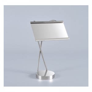 الفولاذ المقاوم للصدأ عرض بطاقة مقعد بطاقة الجدول الزفاف عرض موقف