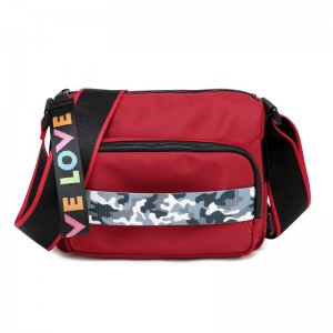 الصانع بالجملة 2020 جديد أزياء المرأة \\\\\\\\\\\\ مربع مربع مربع النايلون سستة الهاتف المحمول حقيبة واحدة الكتف قطري الصليب حقيبة تخصيص