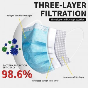 3 طبقات قناع يمكن التخلص منه