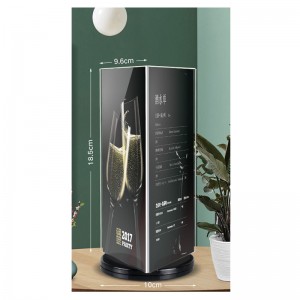 tmj-550 سعر الجملة الاكريليك علامة واضحة تقف مطعم قائمة