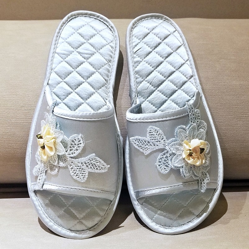 خياطة اللحف الساتان ديكور الشرائح