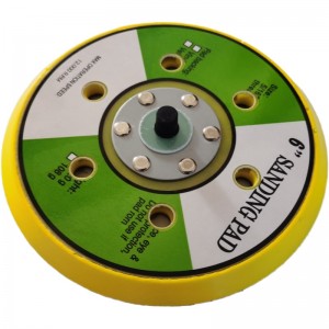 قام المصنع بتزويد 125 مم 5 بوصة قرص احتياطي جلخ دعم المطاط 150 مم M14 وسادة صنفرة هوائية