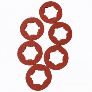 ورق مستدير سريع مقاوم للحرارة العالية ، ورق أحمر سريع مقاوم للحريق ، ورق عازل كهربائي