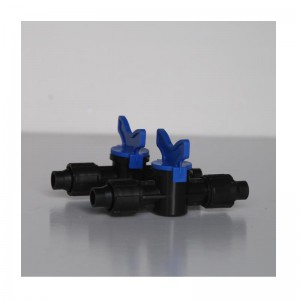 مباشرة من خلال صمام قفل مزدوج