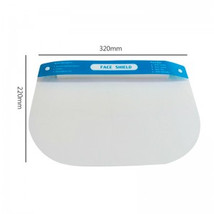 قناع واقي للوجه 2021 EN 166 واقي للوجه خالٍ من الخدوش وخالي من الخدوش