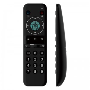مصنع عالمي 2.4G لاسلكي USB تحكم صوتي Air Fly Mouse جهاز تحكم عن بعد للتلفزيون lg TV \\/ set top box