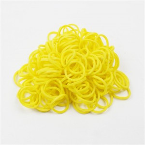 المصنع مباشرة لمرة واحدة اللون صغير الحجم الشريط المطاطي باقة ربط كابل البيانات حلقة مرونة عالية وحلقة مطاطية مقاومة الشيخوخة