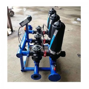 نظام تصفية الغسل الذاتي لقرص الري بالتنقيط