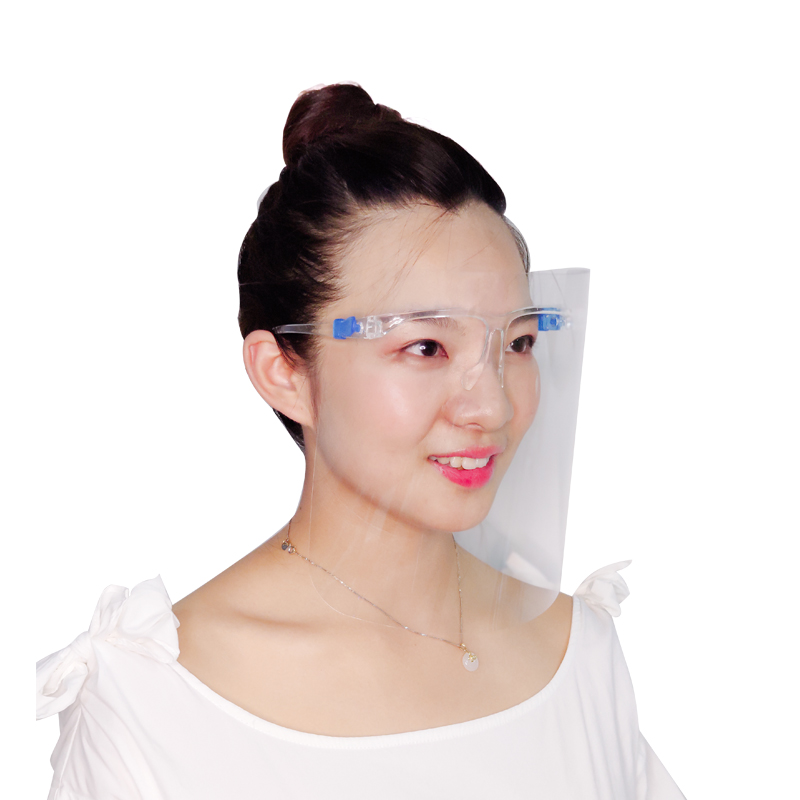 الصين معدات السلامة بالجملة مخصص نظارات درع الوجه البلاستيكية