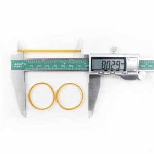 الجملة المصنع بالجملة المطاط الطبيعي الأصفر شفافة مرونة عالية وصعب الصعب السلطعون، جراد البحر ملزمة الشريط المطاطي الزراعي