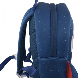 جديد 2021 3D لطيف الكرتون كلوروبرين مطاط الحيوان للماء المدرسية للأطفال على ظهره