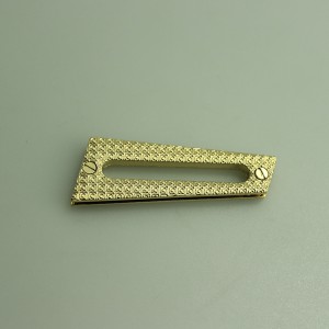 الذهب تصفيح الأزياء حقيبة مشبك، اكسسوارات المعادن