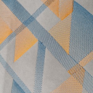 القماش الفانيلا المطرزة BNT6867