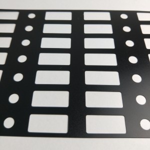 0.25 ورقة عازلة مثبطات اللهب طوقا أسود سهلة لثني معالجة بالجملة