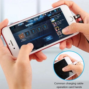 2nd الجنرال 540 دوران مايكرو usb نوع ج الشحن المغناطيسي كابل نايلون مضفر المغناطيسي شحن سريع كابل USB