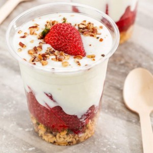 BiodeGraadable Clarable Pla Cup Clear Cup with Lid