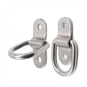 D-Ring Ring Down Anchor 12x 1/4 \\\\ \'\\\\\' الفولاذ المقاوم للصدأ D-Rings مقطورة D Ring Ring Downs، 700LBS D-Ring قوس، D حلقة تصاعد لوحة التعادل نقاط أسفل لسقام التعا...