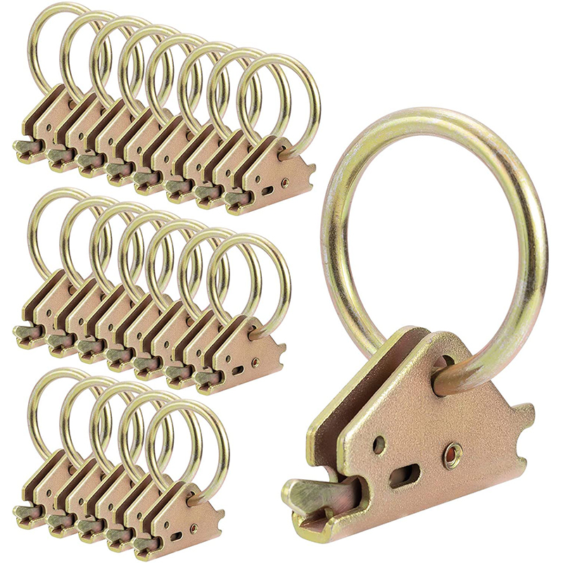 الصلب E-Track O Ring Ring Down Down Anchors لنظام Tiedown E-Track