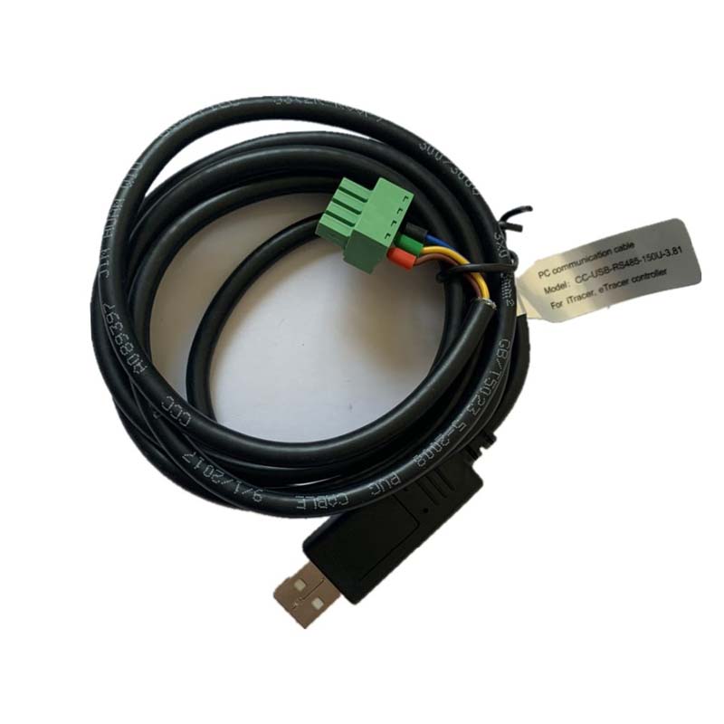 كابل الاتصالات بالكمبيوتر الشخصي CC-USB-USB-3.81 USB إلى RS485 ل RS485 ل Duracer Itracer Etracer Controller