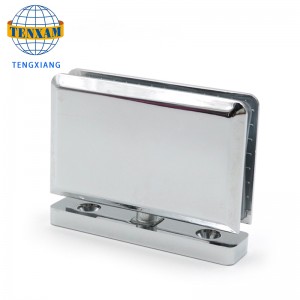 الصين المورد رخيصة بيع قوانغدونغ جينلي الأجهزة البولندية النحاس الزجاج المفصلي فتح 90 درجة المفصلي