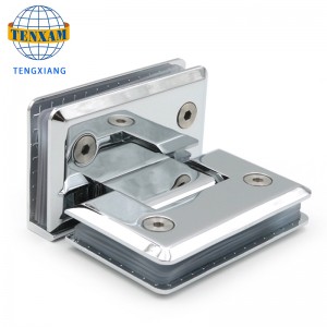 أفضل بيع 90 درجة الزجاج للزجاج دش باب المحور المفصلي