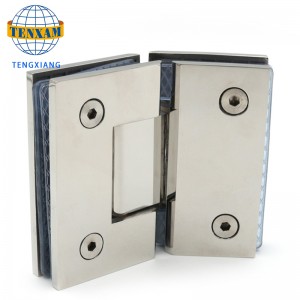 شركة عالية الجودة ودائم 135 درجة الفولاذ المقاوم للصدأ المفصلي دش الدش