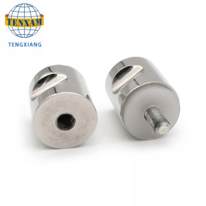 مقبض صغير دش زجاج الباب مقابض مقبض الأثاث مقبض