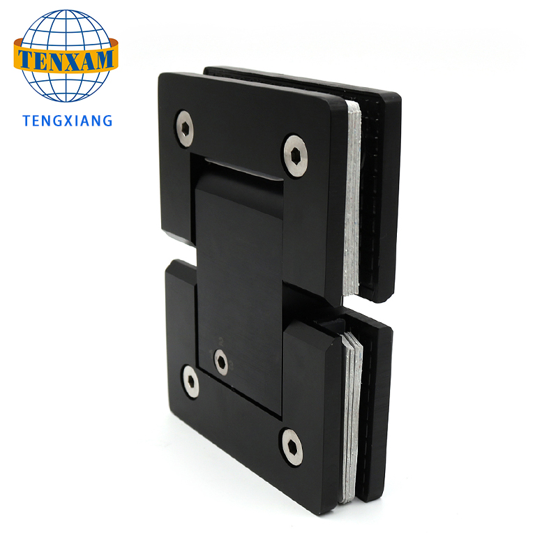 الحمام الأسود زجاج الباب المفصلي ضبط دش باب المحور المفصلي فرملس المفصلي