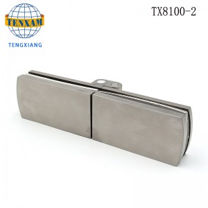 الأجهزة الحمام الثقيلة طويلة للطي 180 درجة دش الباب الزجاج للزجاج