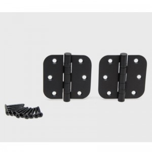 Hn005 3.5 بوصة مفصلات الباب الداخلي الفولاذ المقاوم للصدأ مع زاوية نصف قطرها 5 \\\\ ن 8 بوصة