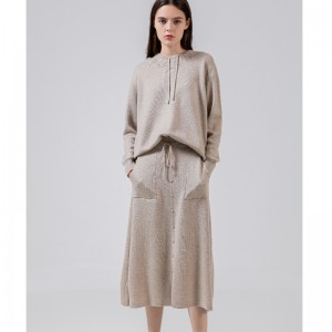 عارضة الصوف متماسكة اثنين من قطعة هوديي مجموعة 69027 \\\\ ن