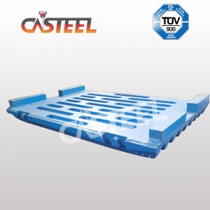 Terex JW40 محطم المحمول بطانة، Jaw Wedge Toogle Guard (1)