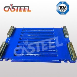 Terex JW42 JAW ARASRY الأسنان الأسنان المتوسطة، مفصل ثابت، لوحة الفك