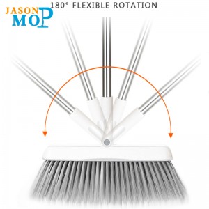 أدوات تنظيف منزل صديقة للبيئة مقبض طويل مقبض مكنسة ومجموعة داسبان