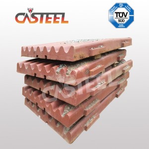 Yifan PE750x؛ 1060 أجزاء كسارة الفك، لوحة الفك، لوحة جانبية، أسافين