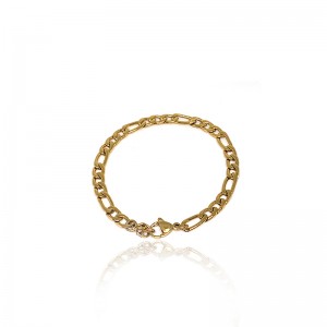 الأزياء الأوروبية والأمريكية سوار/stainless الصلب من الذهب مطلي