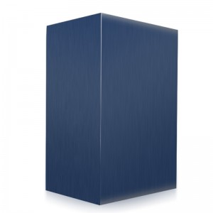 جرار حرق الجثث المعدنية الزرقاء