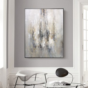 100٪ Dand-رسمت الذهبي مزخرف النفط الطلاء على قماش مجردة الفن النفط اللوحة ديكور اللوحة غرفة المعيشة