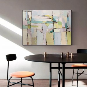 الجملة اليدوية الحديثة مجردة قماش الفن العمل النفط الطلاء المنزل الديكور