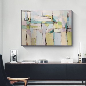 الجملة اليدوية الحديثة مجردة قماش الفن العمل النفط الطلاء المنزل الديكور