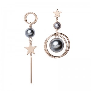 النسخة الكورية من أقراط مزاج الأزياء