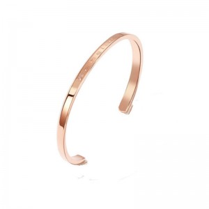 الفولاذ المقاوم للصدأ فتح حروف سوار