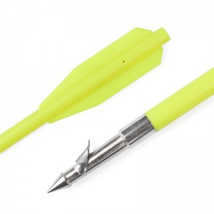 Elong في الهواء الطلق 110356-17 6.8 بوصة الصيد بولت الحربون الصلب نقطة البلاستيك رمح forcrossbow