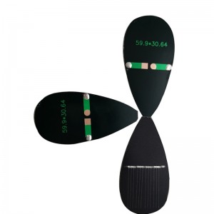 تخصيص انخفاض شكل صغير حجم ورقة غير النظامية الشكل الشمسية لوحة المحمولة خارج الشبكة الصغيرة الألواح الشمسية المنزلية المنزلية لل...