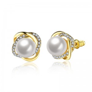 النسخة الكورية من أقراط مزاجه بسيطة